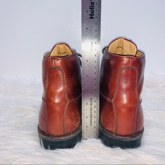 Cole Haan Liam Chukka Brown Wingtip Ankle Boots - Picture 4 of 6